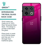 Purple Ombre Pattern Glass Case for OnePlus 10 Pro