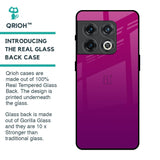 Magenta Gradient Glass Case For OnePlus 10 Pro