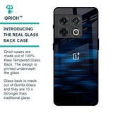 Blue Rough Abstract Glass Case for OnePlus 10 Pro