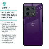 Dark Purple Glass Case for OnePlus 10 Pro