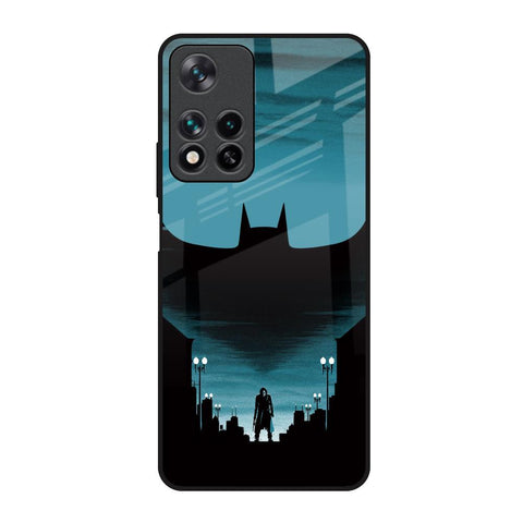 Cyan Bat Redmi Note 11 Pro 5G Glass Back Cover Online