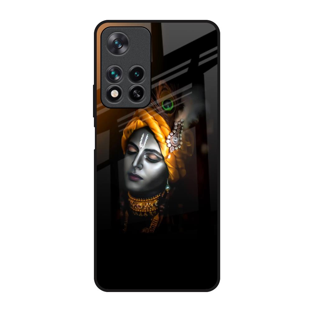 Ombre Krishna Redmi Note 11 Pro 5G Glass Back Cover Online