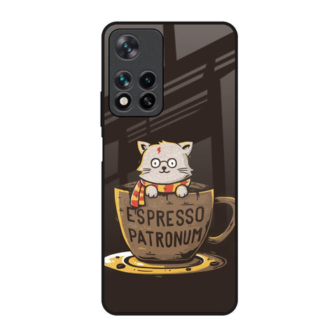 Tea With Kitty Redmi Note 11 Pro 5G Glass Back Cover Online