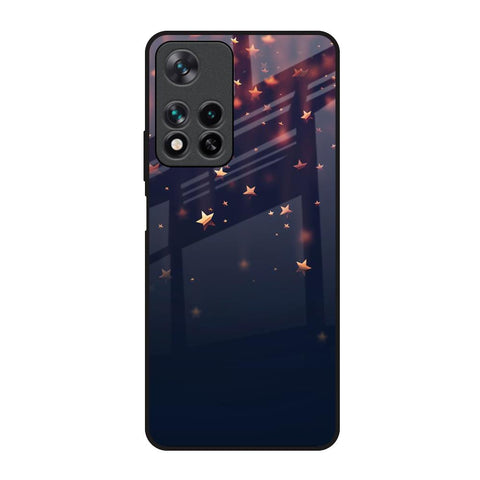 Falling Stars Redmi Note 11 Pro 5G Glass Back Cover Online