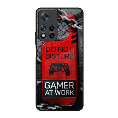 Do No Disturb Redmi Note 11 Pro 5G Glass Back Cover Online