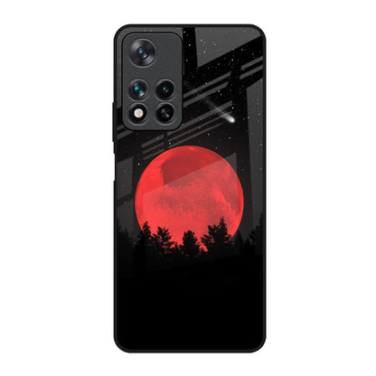 Moonlight Aesthetic Redmi Note 11 Pro 5G Glass Back Cover Online