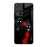 Shadow Character Redmi Note 11 Pro 5G Glass Back Cover Online
