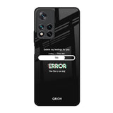 Error Redmi Note 11 Pro 5G Glass Back Cover Online