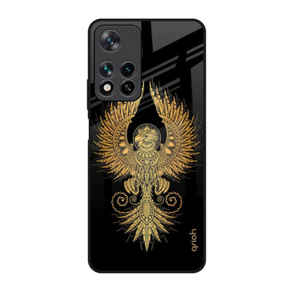 Mythical Phoenix Art Redmi Note 11 Pro 5G Glass Back Cover Online