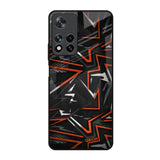 Vector Art Redmi Note 11 Pro 5G Glass Back Cover Online