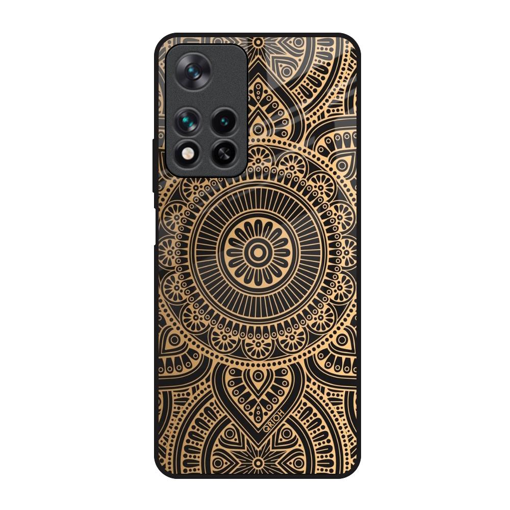 Luxury Mandala Redmi Note 11 Pro 5G Glass Back Cover Online