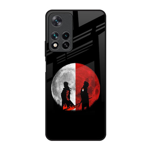 Anime Red Moon Redmi Note 11 Pro 5G Glass Back Cover Online