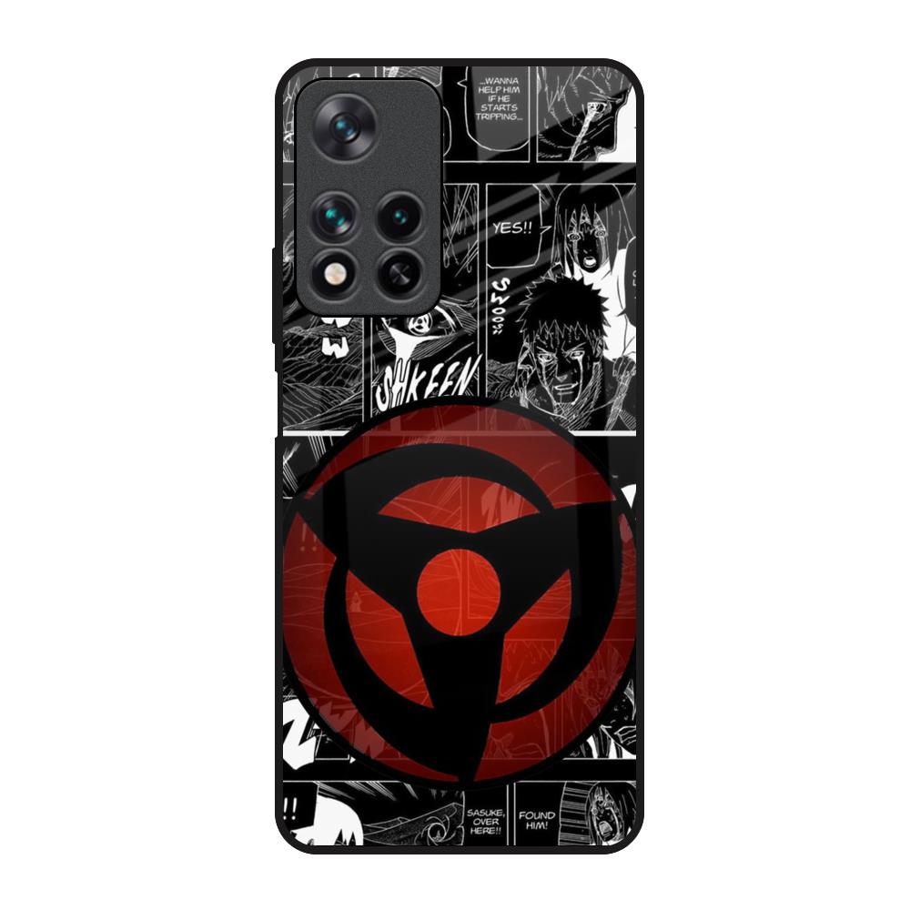 Sharingan Redmi Note 11 Pro 5G Glass Back Cover Online