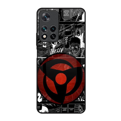 Sharingan Redmi Note 11 Pro 5G Glass Back Cover Online
