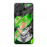 Anime Green Splash Redmi Note 11 Pro 5G Glass Back Cover Online