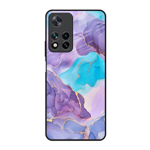 Alcohol ink Marble Redmi Note 11 Pro 5G Glass Back Cover Online