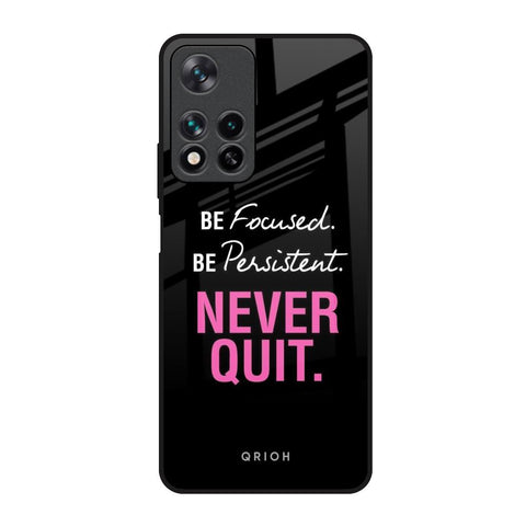 Be Focused Redmi Note 11 Pro 5G Glass Back Cover Online