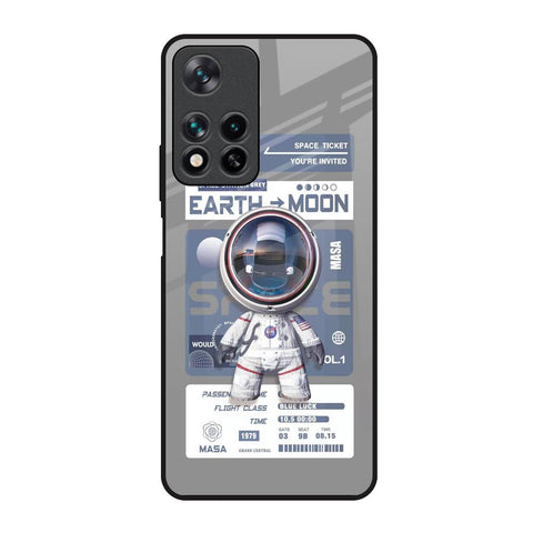 Space Flight Pass Redmi Note 11 Pro 5G Glass Back Cover Online
