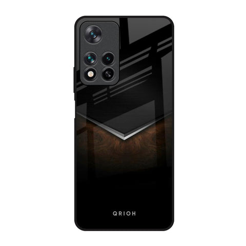 Dark Walnut Redmi Note 11 Pro 5G Glass Back Cover Online