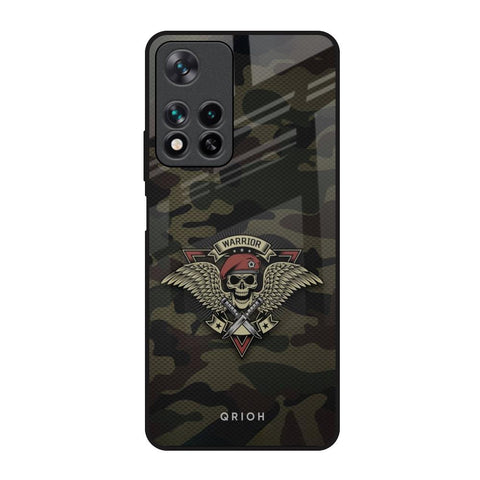 Army Warrior Redmi Note 11 Pro 5G Glass Back Cover Online