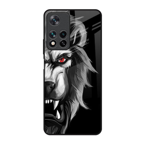 Wild Lion Redmi Note 11 Pro 5G Glass Back Cover Online