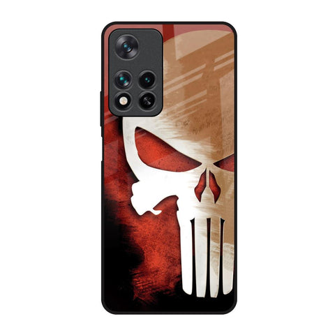 Red Skull Redmi Note 11 Pro 5G Glass Back Cover Online