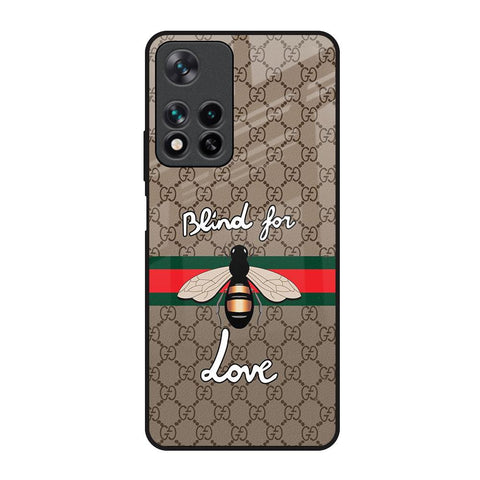 Blind For Love Redmi Note 11 Pro 5G Glass Back Cover Online