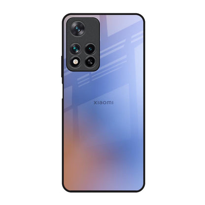 Blue Aura Redmi Note 11 Pro 5G Glass Back Cover Online