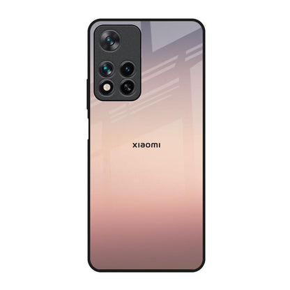Golden Mauve Redmi Note 11 Pro 5G Glass Back Cover Online