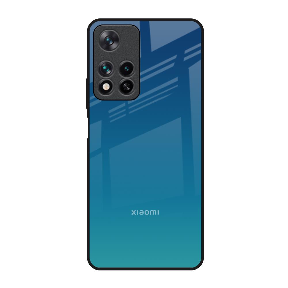 Celestial Blue Redmi Note 11 Pro 5G Glass Back Cover Online