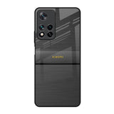 Grey Metallic Glass Redmi Note 11 Pro 5G Glass Back Cover Online