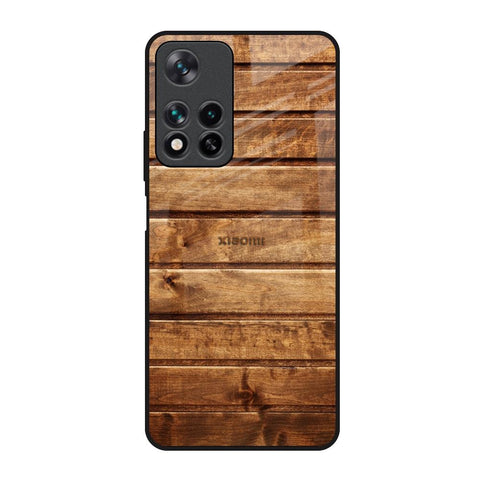 Wooden Planks Redmi Note 11 Pro 5G Glass Back Cover Online