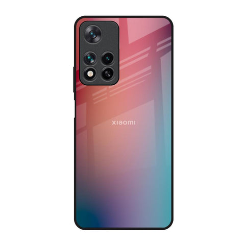Dusty Multi Gradient Redmi Note 11 Pro 5G Glass Back Cover Online