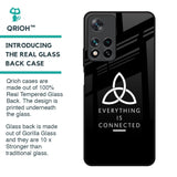 Everything Is Connected Glass Case for Redmi Note 11 Pro 5G