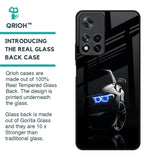 Car In Dark Glass Case for Redmi Note 11 Pro 5G