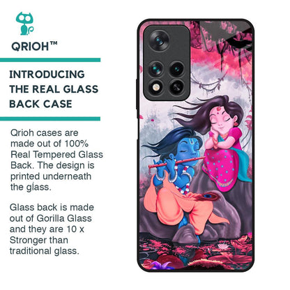 Radha Krishna Art Glass Case for Redmi Note 11 Pro 5G