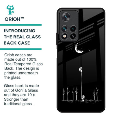 Catch the Moon Glass Case for Redmi Note 11 Pro 5G