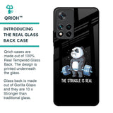 Real Struggle Glass Case for Redmi Note 11 Pro 5G