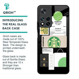 Coffee Latte Glass Case for Redmi Note 11 Pro 5G