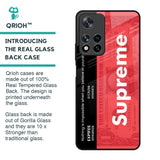 Supreme Ticket Glass Case for Redmi Note 11 Pro 5G