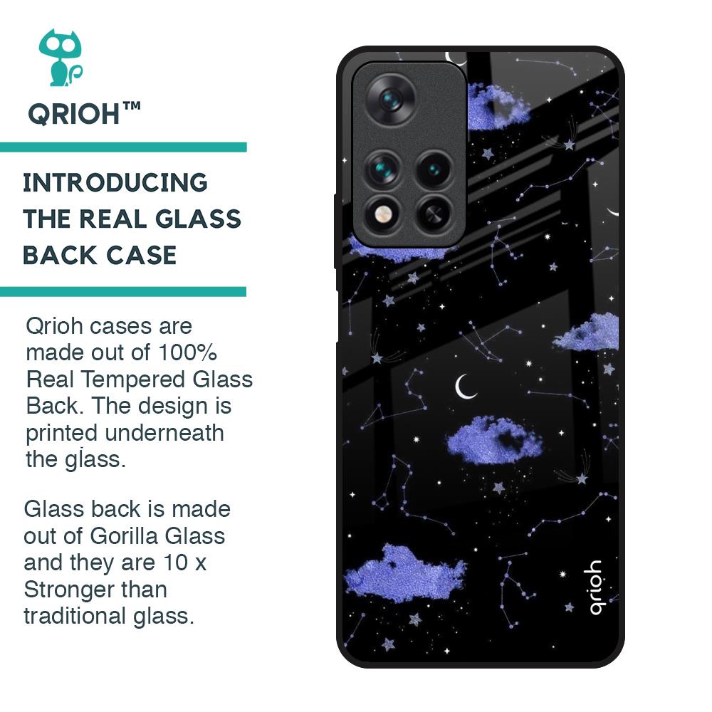 Constellations Glass Case for Redmi Note 11 Pro 5G
