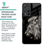 Brave Lion Glass Case for Redmi Note 11 Pro 5G