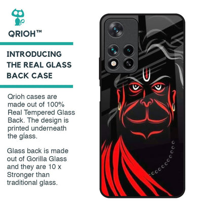 Lord Hanuman Glass Case For Redmi Note 11 Pro 5G