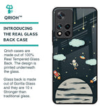 Astronaut Dream Glass Case For Redmi Note 11 Pro 5G