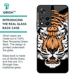 Angry Tiger Glass Case For Redmi Note 11 Pro 5G