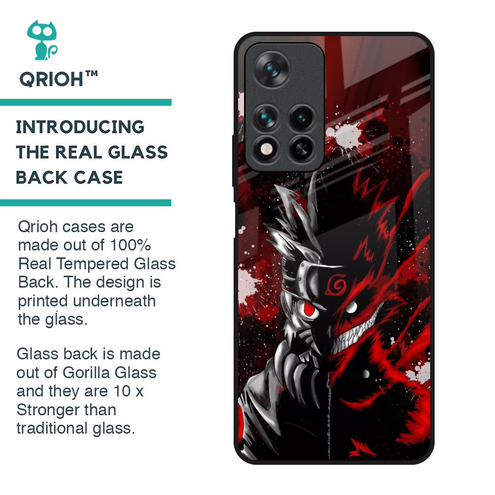 Dark Character Glass Case for Redmi Note 11 Pro 5G