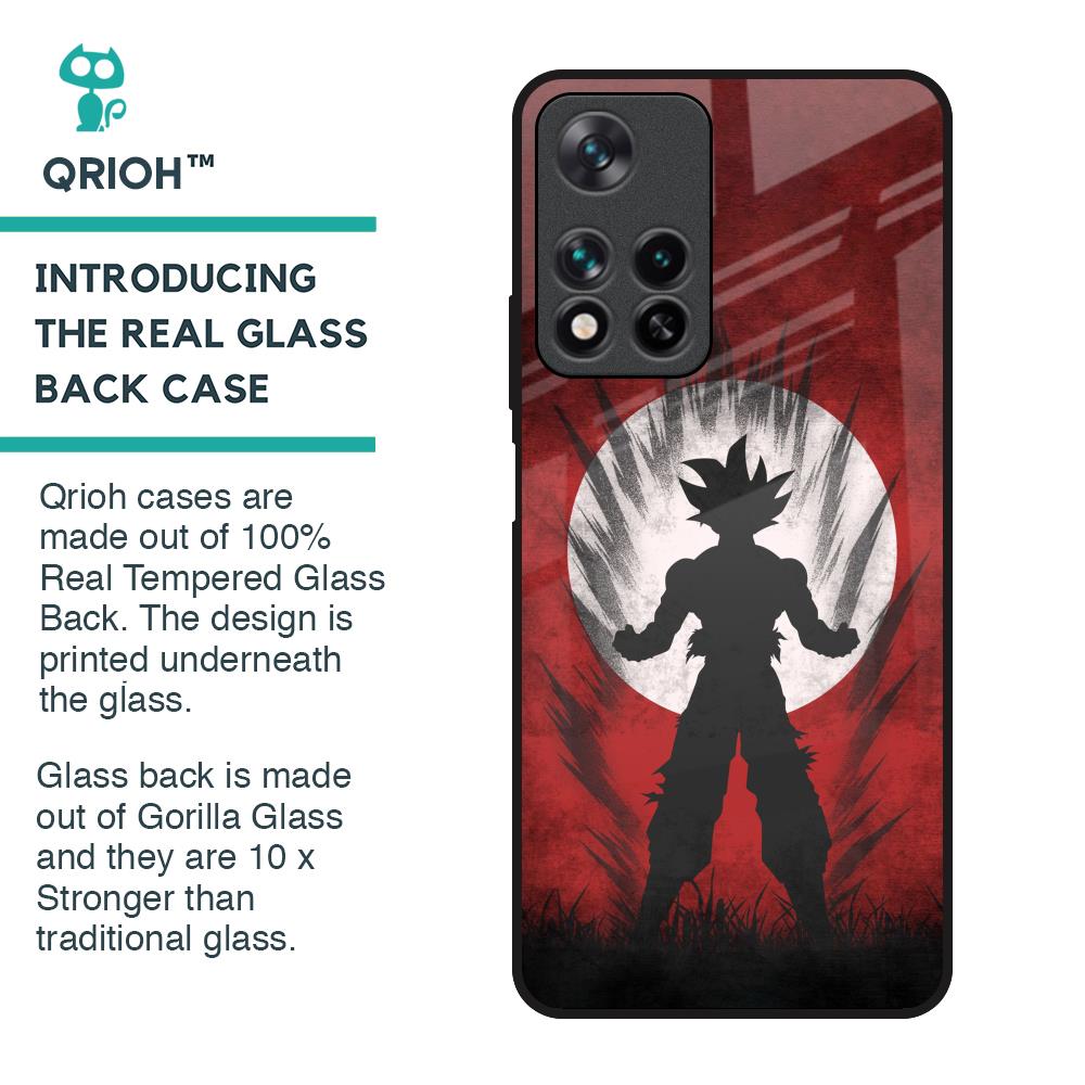 Japanese Animated Glass Case for Redmi Note 11 Pro 5G