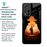 Luffy One Piece Glass Case for Redmi Note 11 Pro 5G