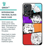 Anime Sketch Glass Case for Redmi Note 11 Pro 5G