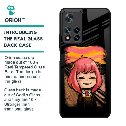 Spy X Family Glass Case for Redmi Note 11 Pro 5G